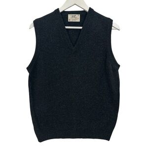 Lord Jeff Men’s 100% Virgin Australian Wool Grey Vest Size M